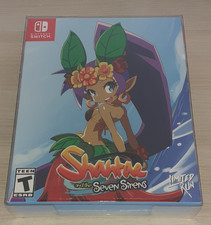 Shantae and the seven sirens collector nintendo switch limited run cristal box