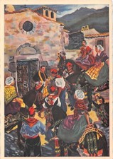 CPA ILLUSTRATEUR / HOMUALK / AMELIE / ST ALOY / PALALDA BENEDICTION MULETS