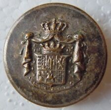  Bouton armorié ancien Blason Héraldique France gros module 22 mm