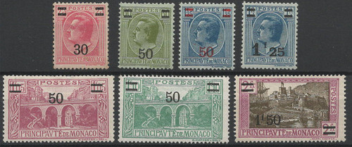 Timbres monaco année - timbres,