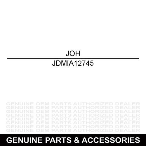 John deere mia12745 - john,