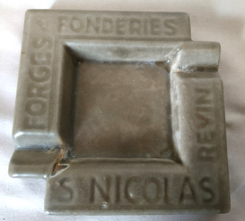 Ancien cendrier publicitaire - cendrier,