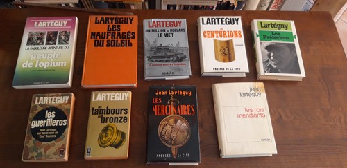 Lot livres jean lartéguy - livres,