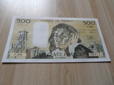 France: billet 500 francs