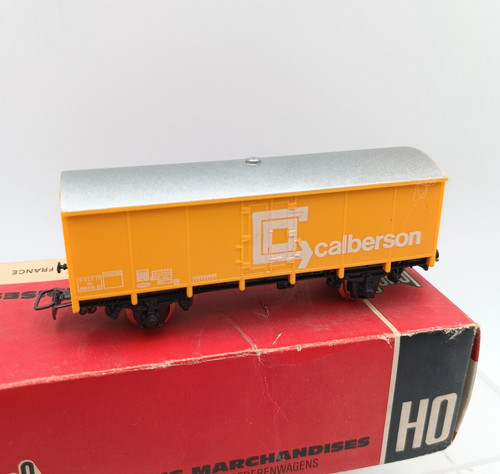 Wagon couvert gris - , (sncf)