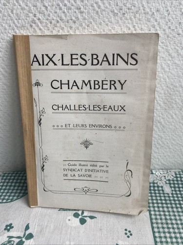 Ancien guide illustre - guide, syndicat