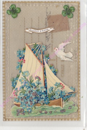 Cpa fantaisie celluloid - cpa,