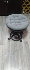 Ancien Tabouret de piano, assise refaite