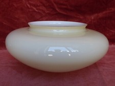 Ancien Abat-Jour Rond En Verre Art Déco Des Années 50 Ancien Plafonnier Lampe