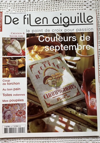 Magazine fil aiguille - de, en