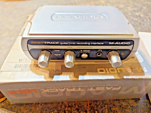 Audio fast track guitar - m-audio,
