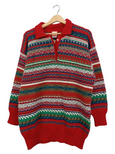 Mondi pull femme rouge - pull, motif