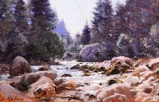 tableau ancien Antoine Gadan