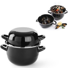 Marmite moules avec - marmite, à