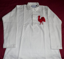 Maillot De Rugby Sports D'Epoque De L'Equipe De France 1905 Taille S Neuf Etique
