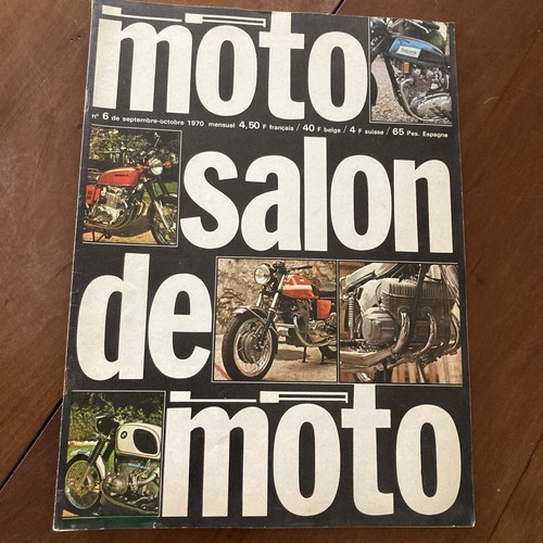 Moto 1970 spécial - la,