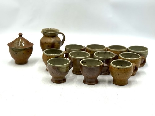 Tasses café grès pyrité - à,