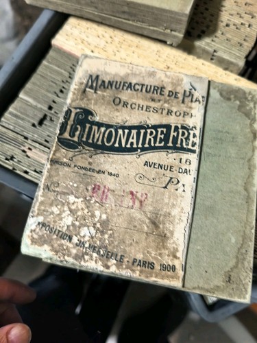 Lot cartons perforés - lot, de
