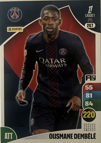 Dembele psg paris panini - ,