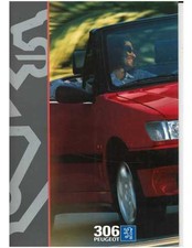 ▄▀▄ Brochure Peugeot 306 Cabriolet Phase 1 (1995) Français ▄▀▄
