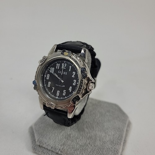 Guess men watch black - men's,