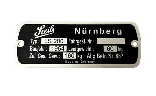 Steib plaque signalétique - steib,