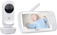 Motorola NurseryEase 35 - Moniteur bébé avec caméra - Babyphone Caméra Moniteur