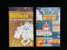 ¤ Lot 2 thrillers italiens - Marco MALVADI et Marco VICHI - éd. 10|18