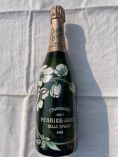 ANCIENNE BOUTEILLE DE CHAMPAGNE FACTICE  PERRIER JOUET 1988 CUVEE BELLE EPOQUE
