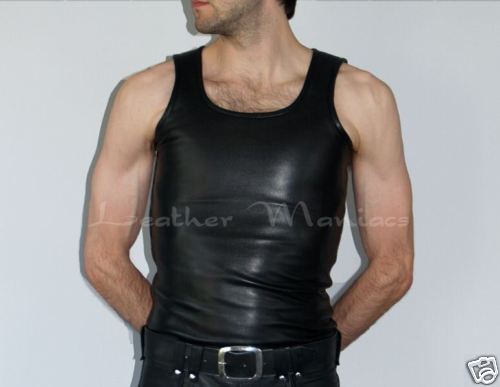 Chemise cuir muscle - chemise, shirt