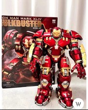 Statue Iron Man Hulkbuster 45cm Figurine LED Model Kit Collection