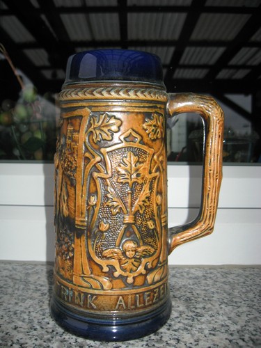 Chope biere ceramique - à,