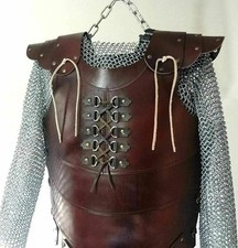 Gilet en cuir véritable de 4