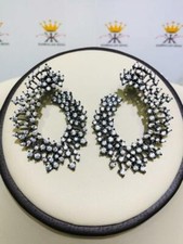 Or Noir Argent Sterling Saphir