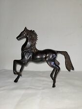 statue cheval en bronze H:27cm L:30 cm l: 12 cm Pds: 2,100 kg