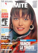 Magazine rare INTIMITE 1990: JAMES DEAN_MONICA BELLUCCI_Elsa LUNGHINI_Dorothée