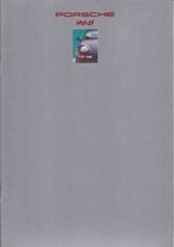 Catalogue Brochure Porsche 968 / Cabriolet 08/1992 France