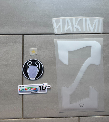 Flocage hakimi psg maillot - #2,
