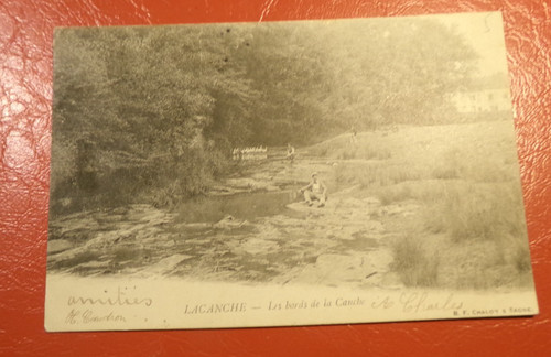 Cpa lacanche les bords de - les,