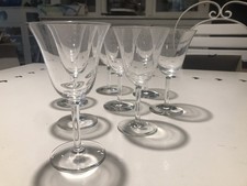 CRISTAL DE ST LOUIS 8 VERRES