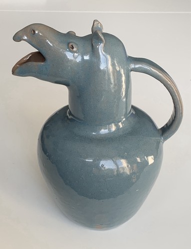 Pichet zoomorphe hippopotame - zoomorphe,