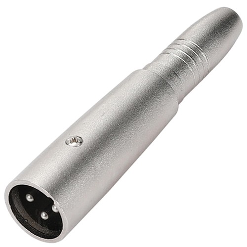 Adaptateur xlr mâle broches - xlr,