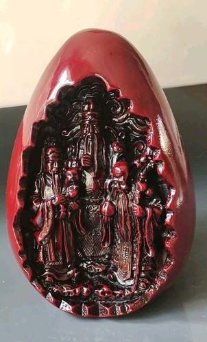 Sculpture oeuf craquelé - oeuf,