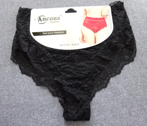 Culotte sexy haute dentelle