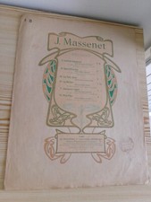 " Massenet Avril est amoureux