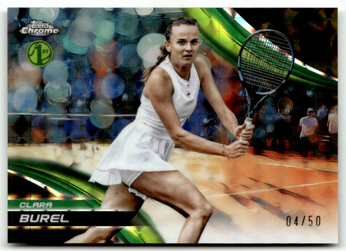 Topps chrome 2025 - tennis, n°