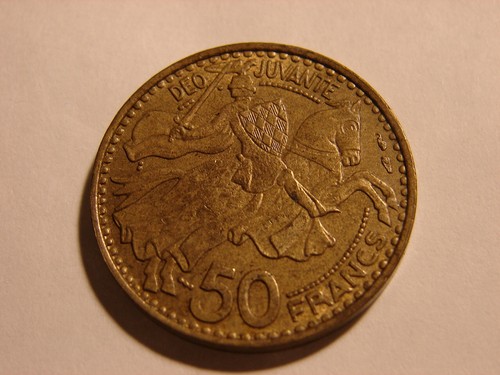 Monaco francs 1950 - monaco.., 50