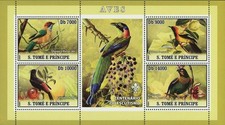 Birds Stamp Tangara Passe Ver