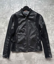 Blouson cuir homme PRADA noir