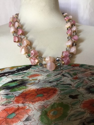 Collier double rangs vintage - double,
